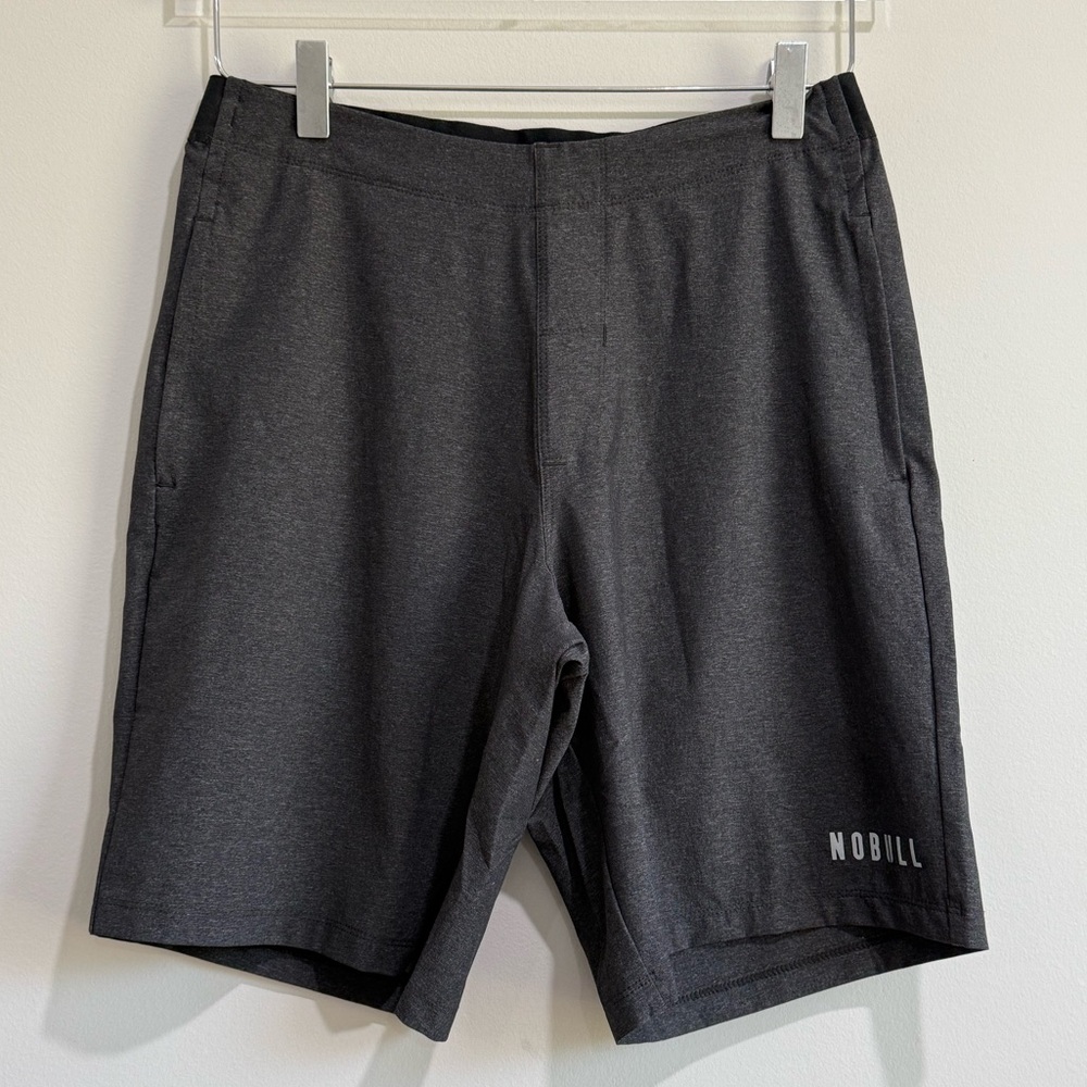 NOBULL Lightweight Knit Short In Graphite Heather Size Medium✨
